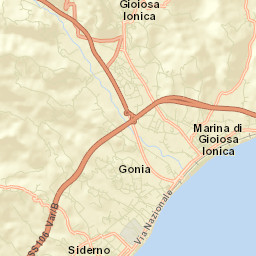 Marina di Gioiosa Ionica Street Map