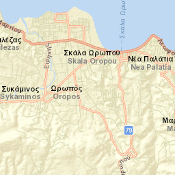 Khalkoútsion Street Map