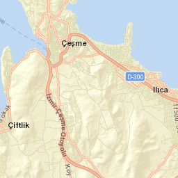 Çeşme Street Map