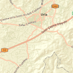 Urla Street Map