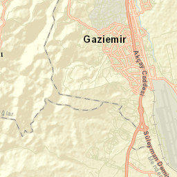 Gaziemir Street Map