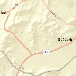 Karahallı Street Map