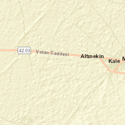Altınekin Street Map