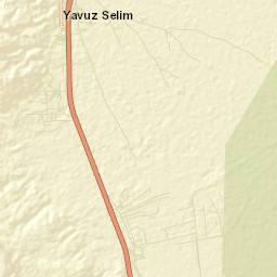 Yesilhisar Street Map