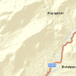 Tufanbeyli Street Map