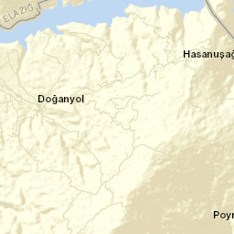 Doğanyol Street Map