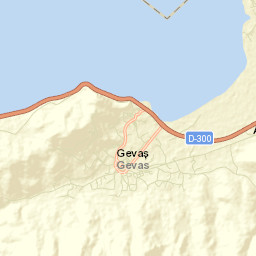 Gevaş Street Map