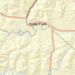 Valley Ford California Street Map