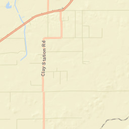 Clay California Street Map