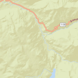 Kennedy Meadow California Street Map