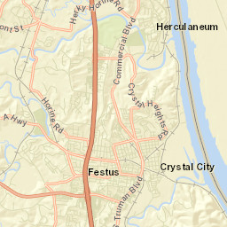 Interstate 55, Pevely, MO 63070, USA Street Map