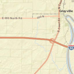 Grayville Street Map