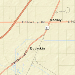 County Rd 1000 E Lynnville IN 47619 Street Map
