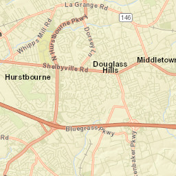 Lyndon Street Map