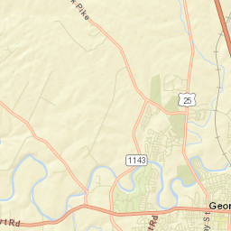100-110 North Court Street Georgetown KY Street Map