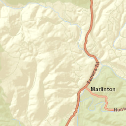 Marlinton Street Map