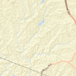 Twin Lakes Street Map