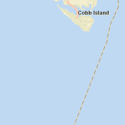Cobb Island Street Map