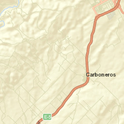 Carboneros Street Map