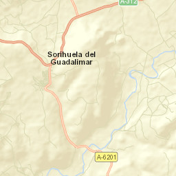 Sorihuela del Guadalimar Street Map