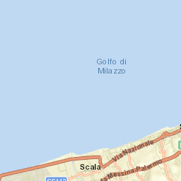 Venetico Marina Street Map