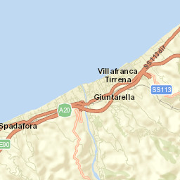 Villafranca Tirrena Street Map