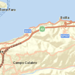 San Nicola Street Map