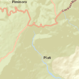 Platì Street Map