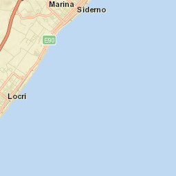 Siderno Street Map