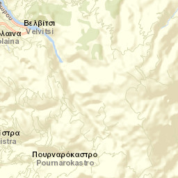 Áno Kastrítsi Street Map