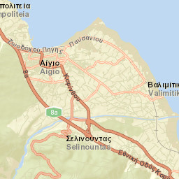 Témeni Street Map