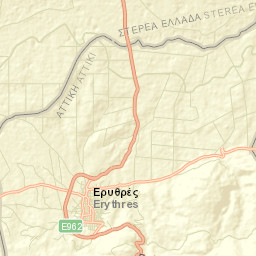 Erythrés Street Map