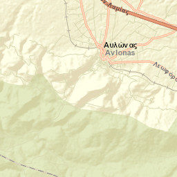 Avlónas Street Map
