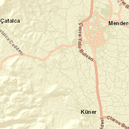Menderes Street Map