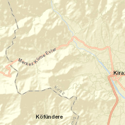 Kiraz Street Map