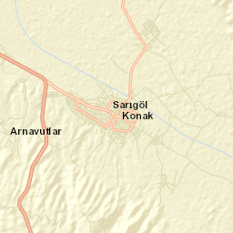 Sarıgöl Street Map