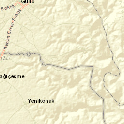 Güllü Street Map