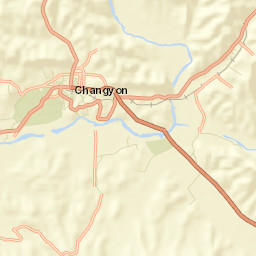 Changyŏn Street Map