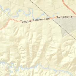 Two Rock California Street Map