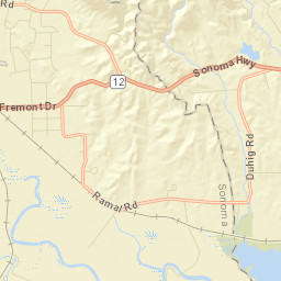 Merazo California Street Map