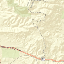 Creston California Street Map