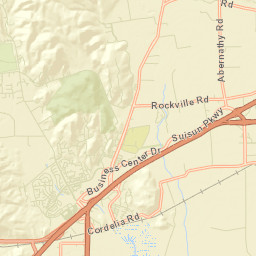 Thomasson California Street Map