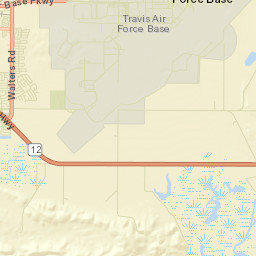 Travis Field California Street Map