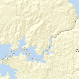 Campo Seco California Street Map