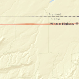 Siloam Colorado Street Map