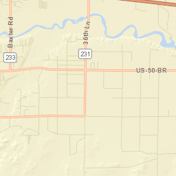 Vineland Colorado Street Map