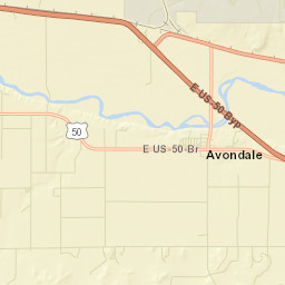 Nyberg Colorado Street Map