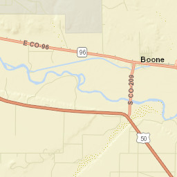 Fort Reynolds Colorado Street Map