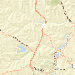 De Soto Street Map