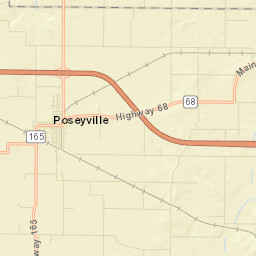 7710 IN-165 Poseyville IN 47633 Street Map